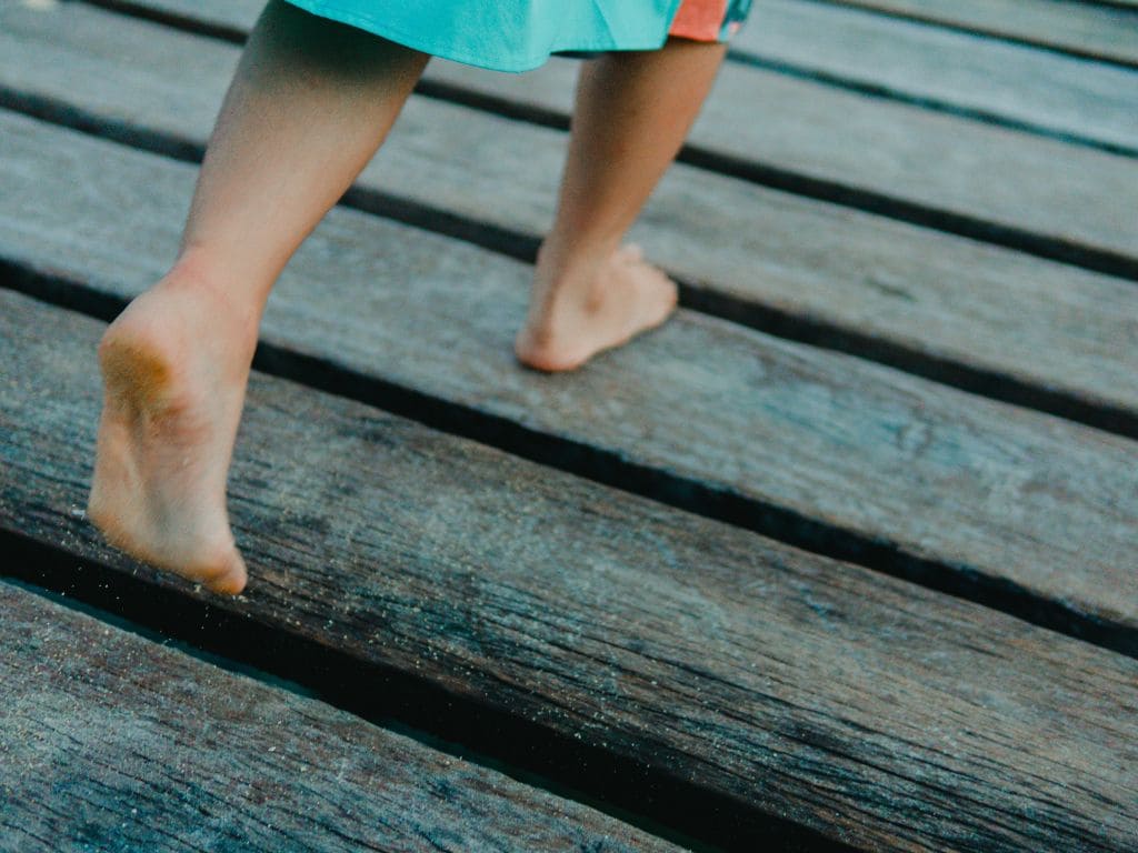 Pies niño