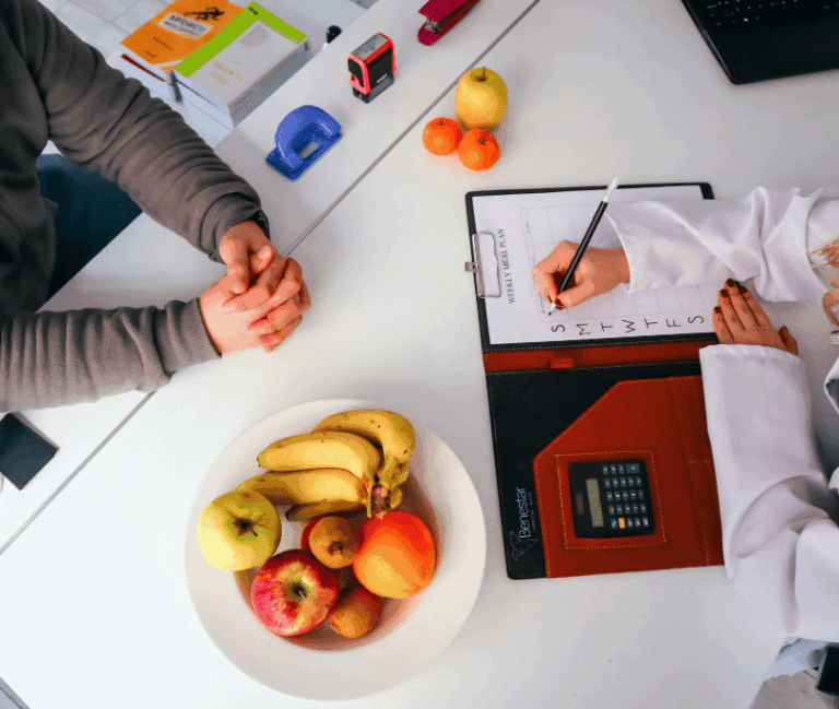 Programa de nutrición con nutricionista